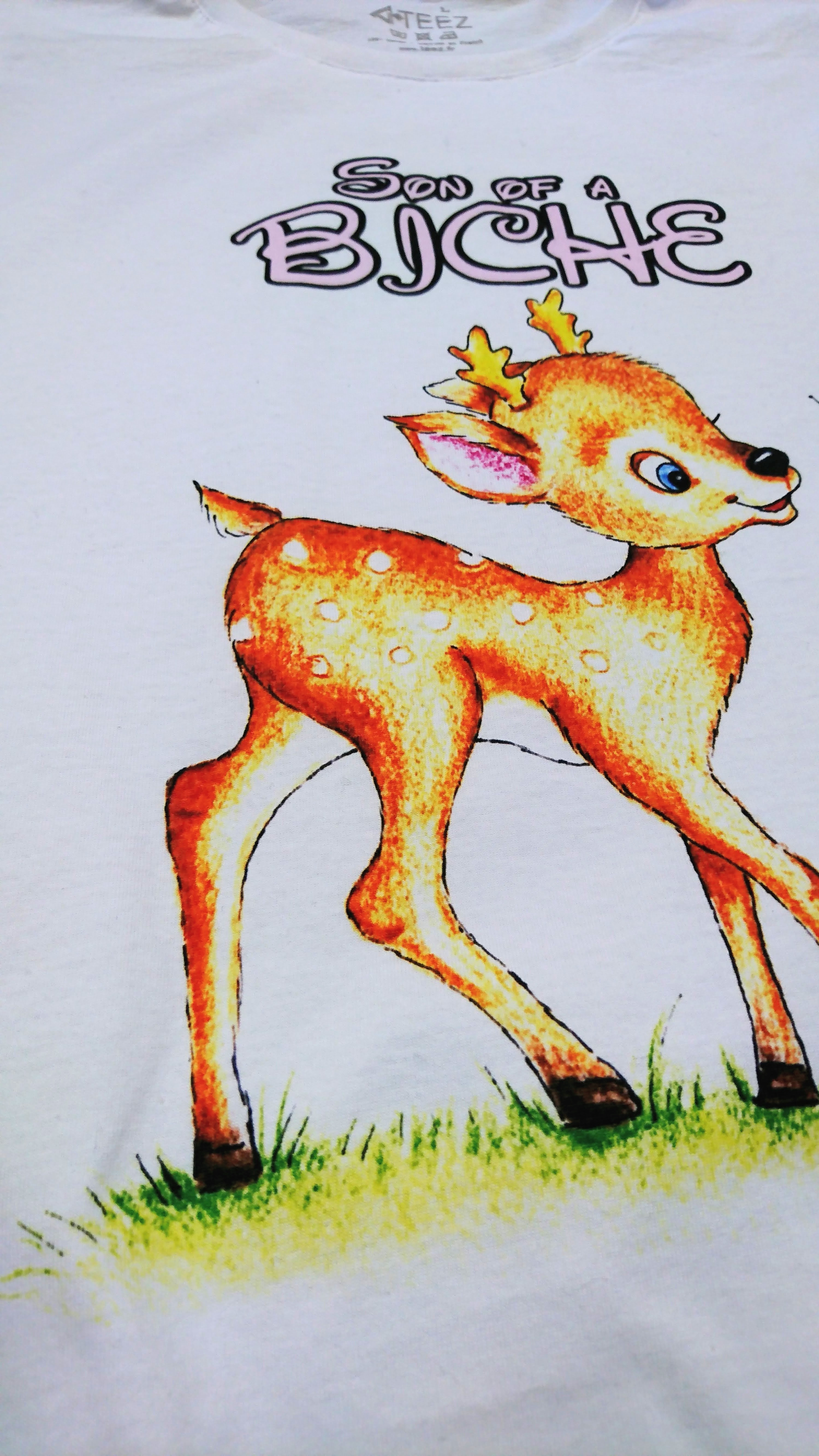 Tshirt femme parodie Bambi